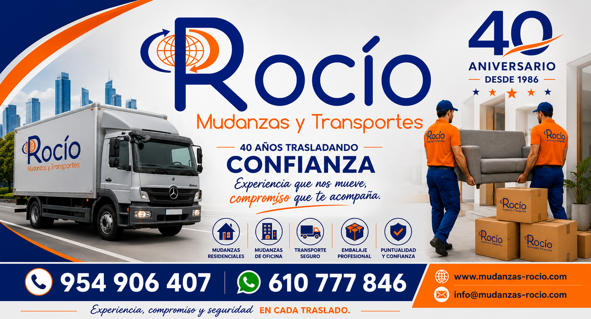 Servicio de mudanzas en Sevilla – Mudanzas Rocío